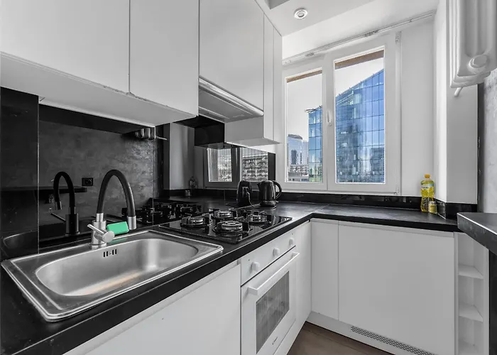 11th Floor Center - 57m2, Two Bedrooms - By Rentujemy Apartament